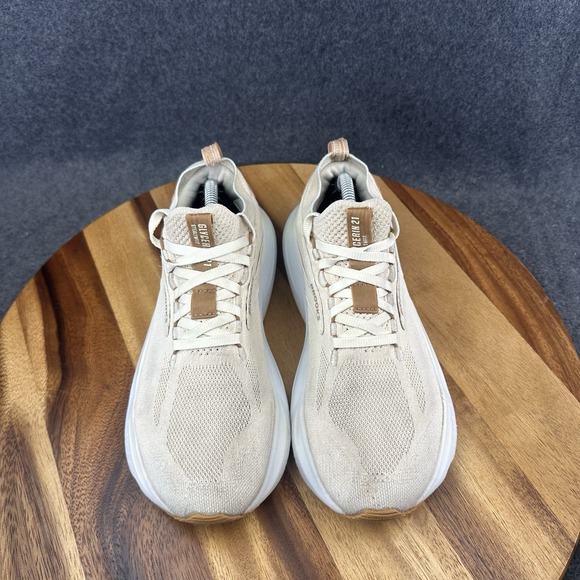 Brooks Glycerin StealthFit 21 Shoes Womens Size 7.5 B Beige Sneakers Athletic - Picture 5 of 11